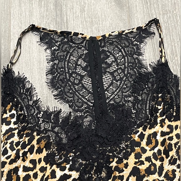 Gold Hawk leopard/ lace tank - XS - Picture 3 of 5